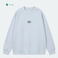 2026 Spring Trendy Casual Woven Geometric Splicing Crew Neck Sweatshirt for Teenagers Custom Front Small MOQ 4 Pieces