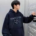 High Quality Men's Solid Sporty Casual Spring Hoodie Knitted 54.2% Cotton 45.8% Polyester Fiber Breathable Garment Dyed